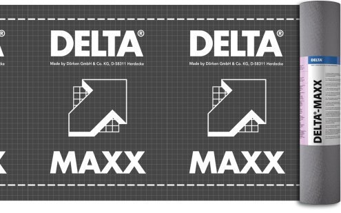 Гидроизоляционная пленка DELTA-MAXX 1,5м.х50м. рис 1