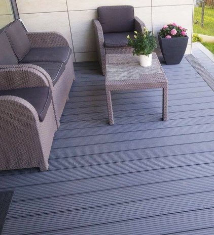 Террасная доска Terradeck Velvet, односторонний профиль, шлифованная, размер: 152*28*5000мм, цвет: серый рис 6