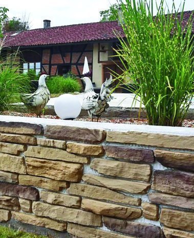 Искусственный камень плоский White Hills Морэй 526-20 бежевый рис 3