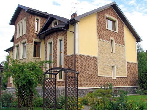 Искусственный камень плоский White Hills Бремен Брик 305-10 бежевый рис 2