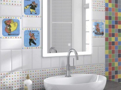 Керамическая плитка Kerama Marazzi Большое путешествие орнамент матовая 200х200х6,9мм декор 178/KLD01 рис 2