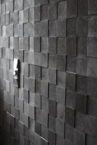 Керамогранит Italon CHARME EVO FLOOR PROJECT Antracite cerato 300х300х10мм мозаика 3D 620110000055 рис 2