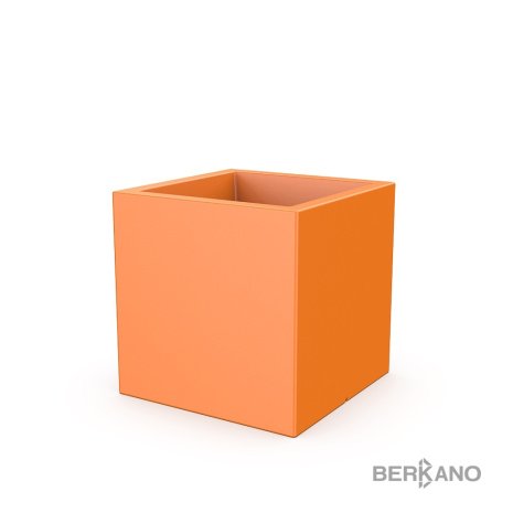 Кашпо Berkano Quarter 60, тип дна: одинарное, размер: 60x60x60см, цвет: Orange, арт.220_051_18V рис 1