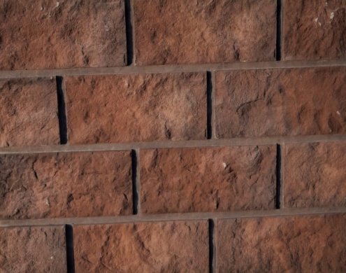 Искусственный камень угловой Atlas Stone Известняк широкий 057 коричневый рис 1