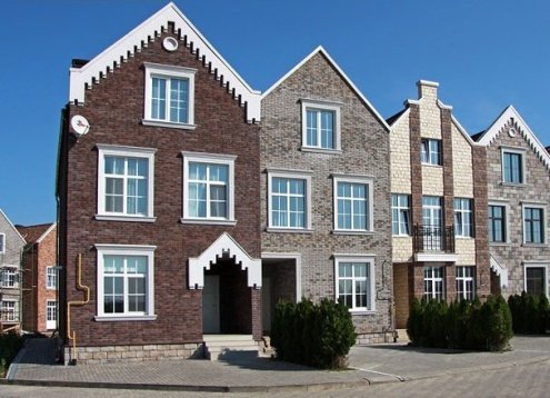 Искусственный камень плоский White Hills Ленстер 531-80 серый рис 2
