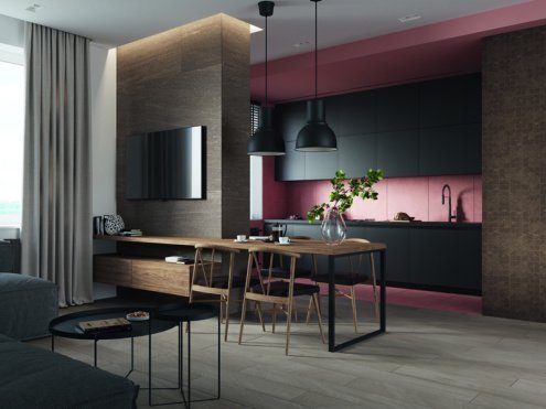 Керамогранит Estima Classic Wood серый матовая 1200х194х10мм рядовая плитка CW02 рис 2