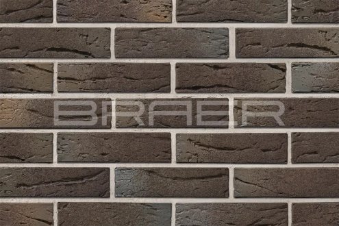 Кирпич керамический облицовочный Braer М150 limited этна 1 NF 250х120х65 кора дуба рис 2