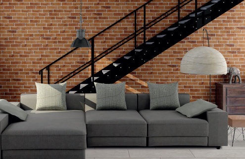 Клинкерная плитка DeKeramik Brickloft INT573 Ziegel 240х71х10 мм рядовая плитка рис 2