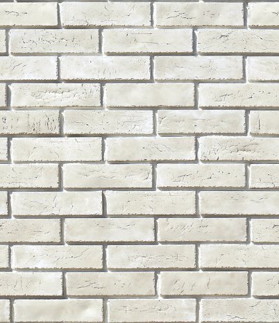 Искусственный камень плоский White Hills Терамо Брик 2 360-00 белый рис 1