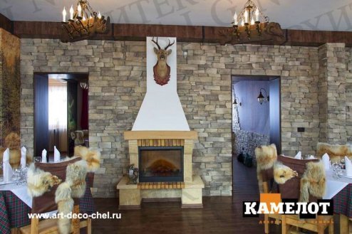 Искусственный камень угловой Камелот Этна 2167 коричневый рис 5