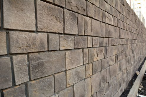 Искусственный камень плоский Eco Stone Готика 06-08 серый рис 4