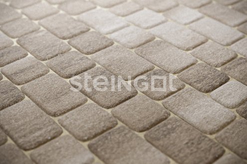 Тротуарная плитка Steingot Премиум Классика травертин частичный прокрас 86/115/172х115х60 мм рис 1