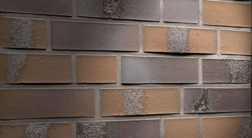 Клинкерная плитка Feldhaus Klinker Carbona R564NF14 geo maritim 240х71х14 мм плоский элемент рис 1