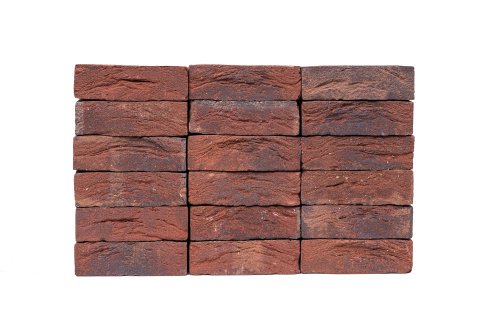 Кирпич ручной формовки Engels Baksteen Handform Blauw paars antiek М175 DF 210х100х65 мм под старину красный рис 1