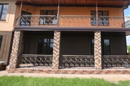Искусственный камень плоский White Hills Алтен Брик 311-40 коричневый рис 3