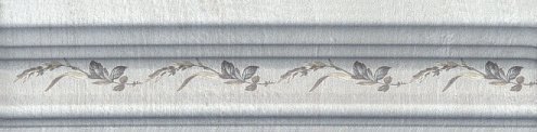 Керамическая плитка Kerama Marazzi Кантри Шик cерый матовая 200х50х19мм бордюр Багет BLB029 рис 1