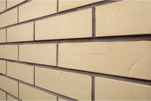 Клинкерная плитка ABC-Klinkergruppe Sonderbrand 104140 alaska beige genarbt 240х71х7 мм плоский элемент рис 2