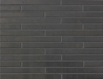 Керамическая плитка Kerastep Long Brick EK1049 149 Black 500х40х11 мм рядовая рис 3