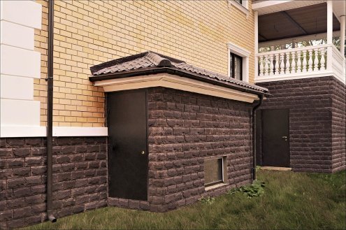 Искусственный камень плоский Eco Stone Бостон 07-31 коричневый рис 4