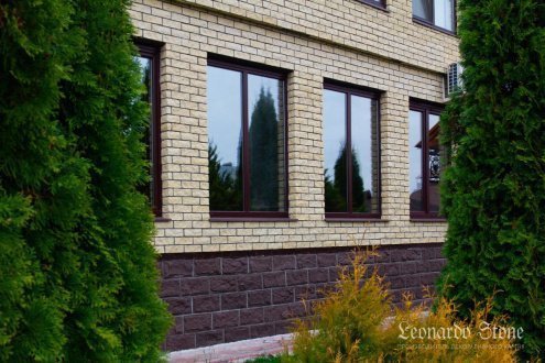Искусственный камень угловой Leonardo Stone Сан-Марино 050 бежевый рис 7