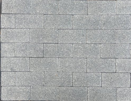 Брусчатка гранитная Каменногорский пиленая термообработанная 200х100х50 мм рис 1