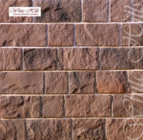 Искусственный камень угловой White Hills Шинон 412-45 коричневый рис 1