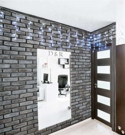 Искусственный камень плоский Eco Stone Оттава 06-08 серый рис 2
