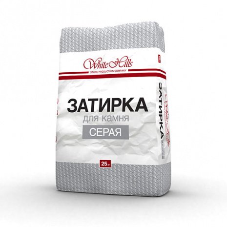 Затирка для швов White Hills -, цвет: серый (мешок 25кг), арт.- рис 1