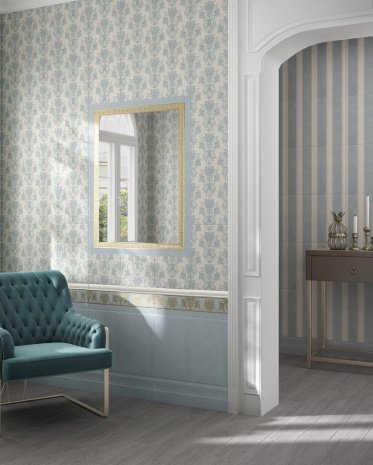 Керамическая плитка Kerama Marazzi Борромео светло-бежевый матовая 250х40х11мм бордюр BOA006 рис 2