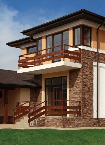 Искусственный камень плоский White Hills Кросс Фелл 102-90 коричневый рис 6