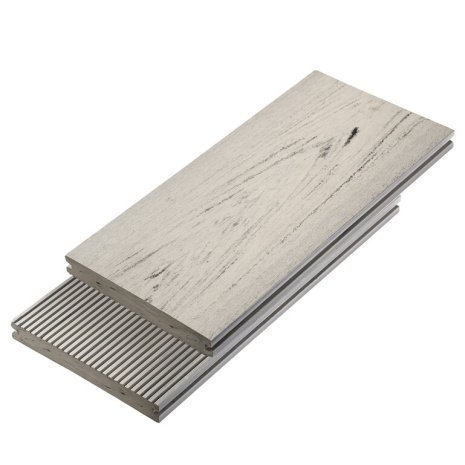 Террасная доска Bruggan Multicolor двухсторонняя 140х19х3000 мм Smoke White рис 2