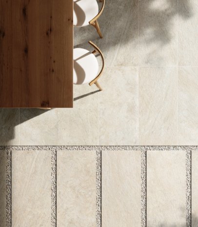 Керамогранит Italon Magma X2 Ice naturale 1200х600х20 мм рядовая плитка 610010004087 рис 2