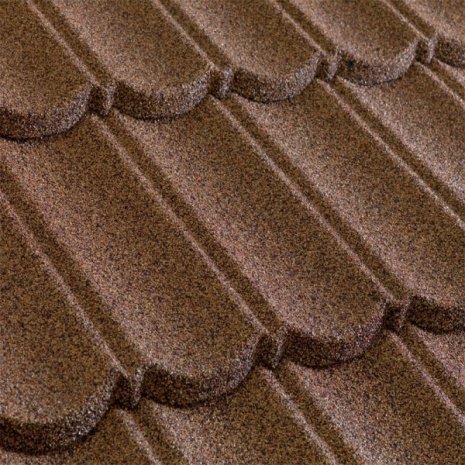 Композитная черепица гонт Metrotile MetroBond пустыня с посыпкой 1330х410 мм рис 1
