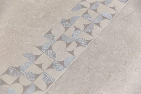 Керамическая плитка Kerama Marazzi Авенида серый матовая 145х145х9мм вставка AZ\B007\11232R рис 3