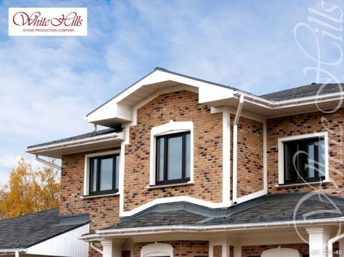 Искусственный камень плоский White Hills Кельн Брик 324-40 бежевый рис 5
