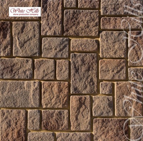 Искусственный камень угловой White Hills Девон 422-95 коричневый рис 1