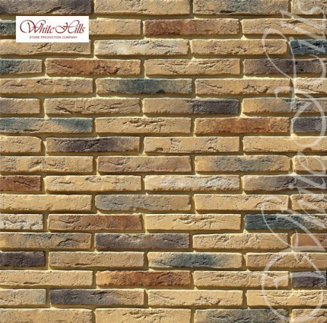 Искусственный камень плоский White Hills Остия Брик 380-40 коричневый рис 1