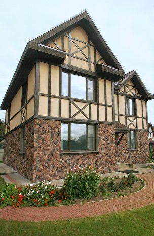 Искусственный камень плоский White Hills Рутланд 602-90 коричневый рис 3