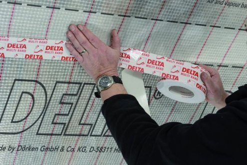Скотч универсальный DELTA MULTI-BAND M100 25м.х100мм. рис 3