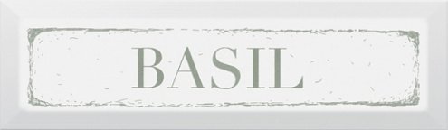 Керамическая плитка Kerama Marazzi Гамма Basil зелёный матовая 285х85х9,2мм декор NT/A36/9001 рис 1
