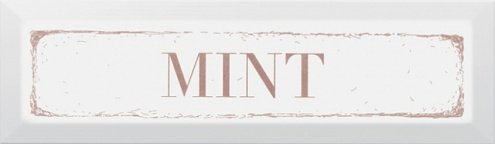 Керамическая плитка Kerama Marazzi Гамма Mint карамель матовая 285х85х9,2мм декор NT/C38/9001 рис 1