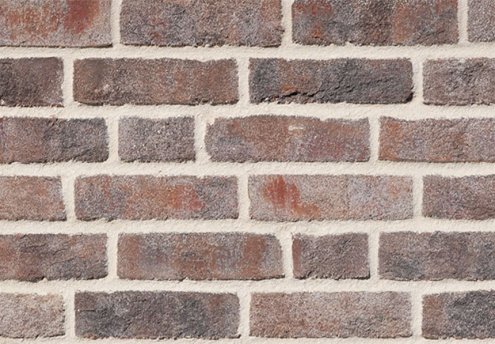 Кирпич клинкерный полнотелый лицевой М200 NF 240х115х71мм Roben Wasserstrich, цвет: bunt-grau (пестро-серый), пов-ть: Ручная формовка рис 1