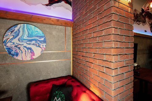 Искусственный камень плоский Leonardo Stone Орли 774 коричневый рис 3