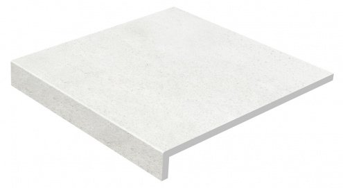 Клинкерная плитка Gres de Aragon Urban цвет: Blanco, поверхность: antislip размер: 300х330х14мм, ступень фронтальная 36408 рис 1