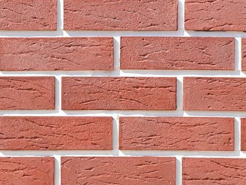 Искусственный камень плоский Eco Stone Сиэтл 09-14 красный рис 1