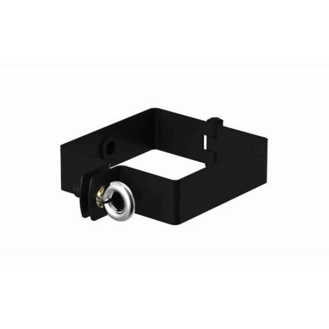 Хомут для трубы GALECO STAL2 RAL9005 черный рис 1