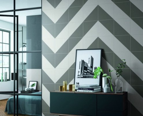 Керамическая плитка Italon Element Silk Petrolio матовая 245х245х8,5мм вставка Эдж 600080000342 рис 3