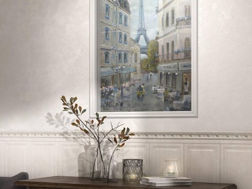 Керамическая плитка Kerama Marazzi Кантри Шик cерый матовая 200х50х19мм бордюр Багет BLB029 рис 3