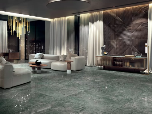 Керамогранит Kerlite Allure Riviera glossy 2780х1200х6,5 мм рядовая плитка EK6AR45 рис 2