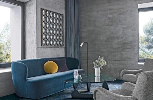 Керамогранит Rex Ceramiche Les Bijoux de Rex Sodalite Bleu Glo глазурованная 2800х1200х6 мм рядовая плитка 765702 рис 2